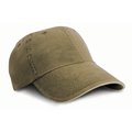 Gorra algodón fino Gris / Verde