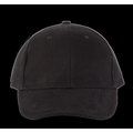 Gorra algodón grueso Black