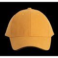 Gorra algodón grueso Cumin Yellow / Dark Grey