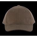 Gorra algodón grueso Khaki / Black