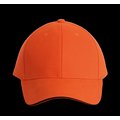 Gorra algodón grueso Naranja