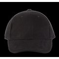 Gorra algodón grueso Negro