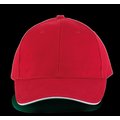 Gorra algodón grueso Rojo