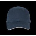 Gorra algodón grueso Twilight Blue / Light Grey