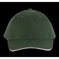 Gorra algodón grueso Verde