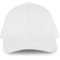 Gorra Algodón Orgánico cierre tira de Velcro White