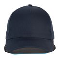 Gorra de algodón reciclado con trazabilidad blockchain Azul