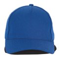 Gorra de algodón reciclado con trazabilidad blockchain Azul