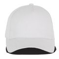 Gorra de algodón reciclado con trazabilidad blockchain Blanco