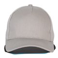 Gorra de algodón reciclado con trazabilidad blockchain Gris