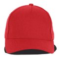 Gorra de algodón reciclado con trazabilidad blockchain Rojo