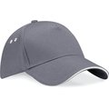 Gorra de Algodón Talla Ajustable Gris