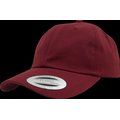 Gorra algodón Twill Maroon