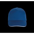 Gorra con banda de transpiración Azul