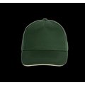 Gorra con banda de transpiración Verde