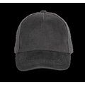 Gorra béisbol de algodón DARK GREY