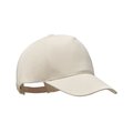 Gorra Béisbol Algodón Orgánico Beige