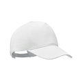 Gorra Béisbol Algodón Orgánico Blanco