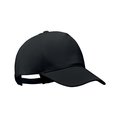 Gorra Béisbol Algodón Orgánico Negro