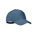 Gorra Béisbol de Cáñamo Azul