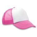 Gorra beisbol de rejilla Fucsia Fluorescente