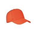 Gorra Béisbol RPET Ajustable Naranja