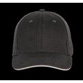 Gorra béisbol con velcro Dark Grey / Light Grey