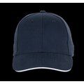 Gorra béisbol con velcro Navy / White