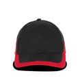 Gorra bicolor Black / Red