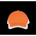 Gorra bicolor Orange / White