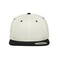 Gorra bicolor snapback Natural / Black