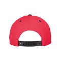 Gorra bicolor snapback Rojo