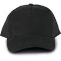 Gorra cierre trasero con hebilla Black