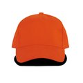 Gorra cierre trasero con hebilla Naranja