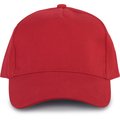 Gorra cierre trasero con hebilla Rojo