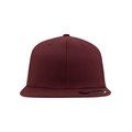 Gorra clásica visera plana Maroon L/XL