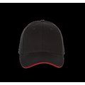 Gorra con Correa de ajuste Black / Red