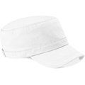 Gorra Correa de ajuste con hebilla metálica White