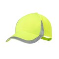 Gorra deportiva amarillo flúor