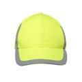 Gorra deportiva amarillo flúor