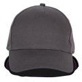 Gorra eco con cierre de velcro DARK GREY