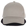 Gorra eco con cierre de velcro Light Grey