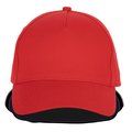 Gorra eco con cierre de velcro Red