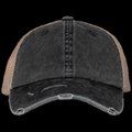 Gorra efecto desgastado Washed black / Beige