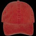 Gorra efecto lavado Washed Paprika