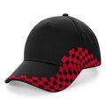 Gorra estampada con Velcro Black / Classic Red