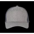 Gorra Estilo Trucker con cierre Snapback Granite Grey Heather