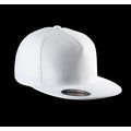 Gorra Flexfit con visera plana White S/M