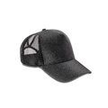 Gorra glitter Black