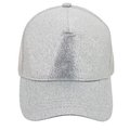 Gorra con Glitter y Rejilla